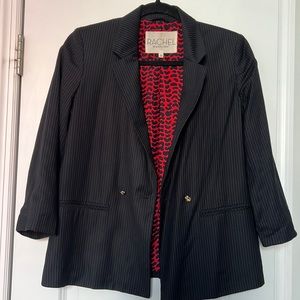 Rachel - Rachel Roy Navy Pinstripe Blazer